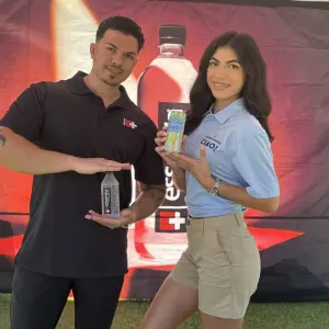 Javier Suarez, Angie Alcala, Nestle Products