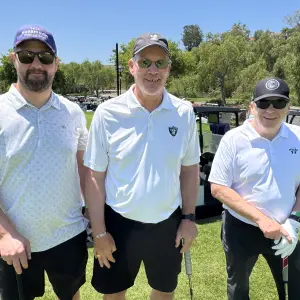 Matt Pavloff, Hussmann; Dave Flohr, NAFRC; Michael Hagan, Sporgan