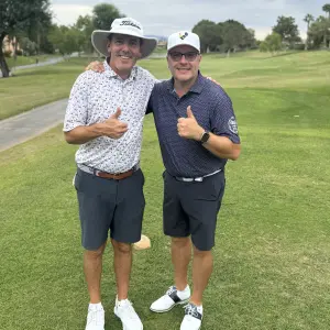 Chris Herpich, RRD; Adam Salgado, Heritage Grocers Group