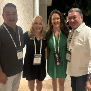 Parker Nishi, Melissa's; Rhonda Tagge, Olive Crest with Mr & Mrs Steve Rodriquez, Melissa's