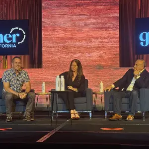 Panel Discussion Michel LeClerc, North State Grocery; Kendra Doyel, Good 4 Less, Mike Madrid, Author of The Latino Century