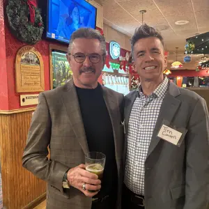 Bob Kelly with Tim Cohen, Eggs Unlimited