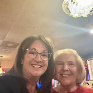 Mary Crocker and Shelly Trickel