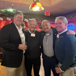 Russ Warnick, Pepsico; Vic Chiono, Willie Crocker, Paul Kamholz