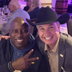 Marvin Vines, Coca Cola with Pat Posey