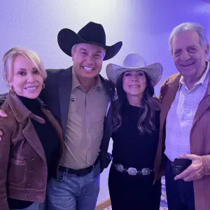 Pat and Tina Posey with Al Marasca