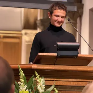 Grandson Noah Verleur