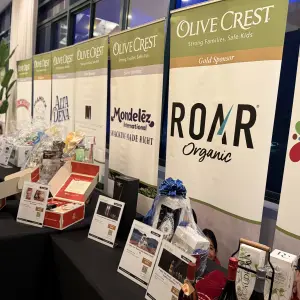 Just a few of the many sponsors of the evening.