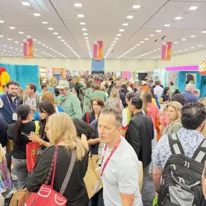 At times, the aisles were impossible to navigate.