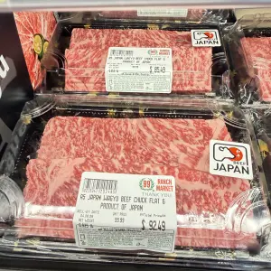 99 Ranch only retailer to offer fresh never frozen, Wagyu Beef