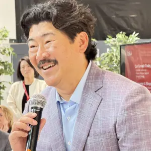 Jonson Chen, Chairman, sharing insights fo Asian retailing