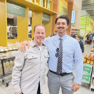 John Sellers with Enrique Alejandro Gonzales
