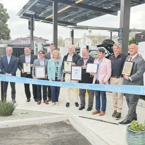 City of Costa Mesa welcomed Rove ReCharge stations