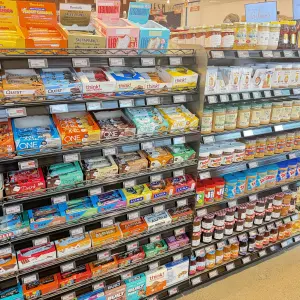 All the snacks you would expect and more at a convenient store