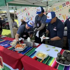Great food provided by Al'Pastor Taqueria Vista Hermosa.
