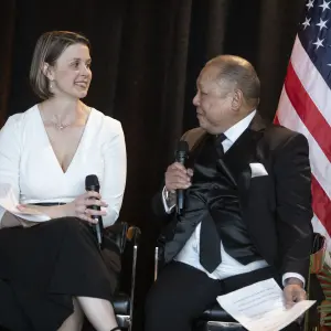 Brianne Page and Ron Fong, CGA