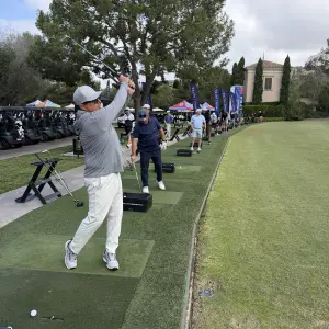 Beautiful driving range