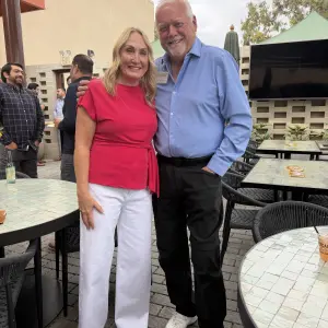 Rhonda Tagge with Bob Reeves