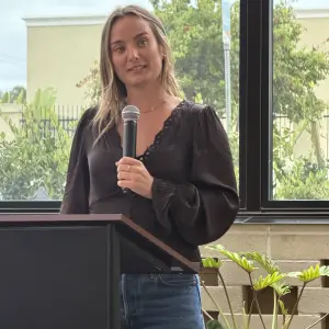 Dana Hendry grateful to have worked with and alongside her father.