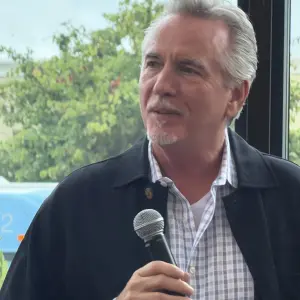 Mike looking back at his career in the industry