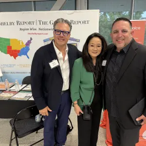 Adam Salgado, HGG, HeeSook Alden, Certified Federal Credit Union, and Joe Perez, Waste Stream Solutions