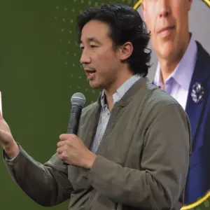 Fred Zhang, C.A. Fortune. photo by rafael.bracero