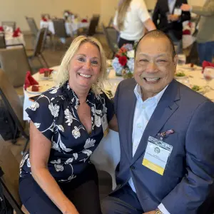 Lynn Mellilo, Good Foods Holding with Ron Fong, CGA