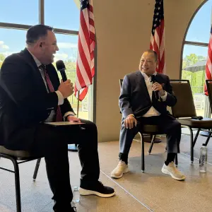 Joe Perez, moderator with Ron Fong, CGA