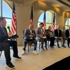 Joe Perez asking questions of the Panel