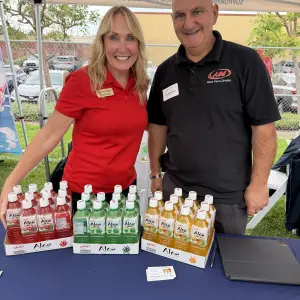 Rhonda Tagge, Olive Crest with Art Mouradian, Ace Aloe Vera