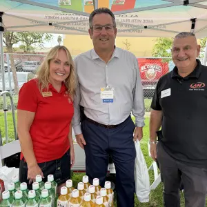 Rhonda Tagge, Olive Crest with John Sparkenbach, Ralphs and Art Mouradian, Ace Aloe Vera