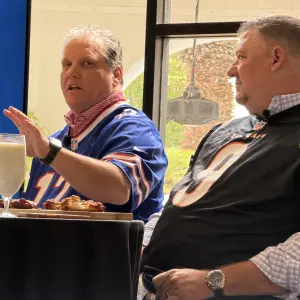 Joe Toscano, VP Nestle Purina,  Steve Brancamp, VP Sales UNFI