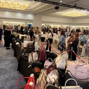Ladies looking for the purse they want to grab