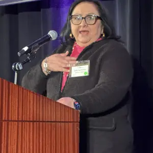 Sally Hernandez welcomes everyone.